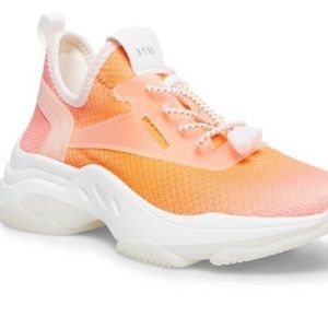 Steve Madden Myles orange sneakers